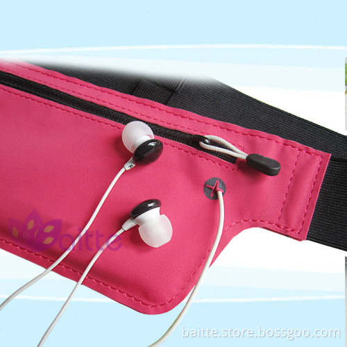Unisex Gender and lycra Material sport waist bag